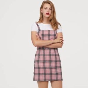 NWOT Cher / Clueless Vibes Pink Plaid Mini dress